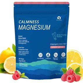Magnesium Powder - Manufacturer Non GMO Sugar Free Ashwagandha Glycinate Sleep