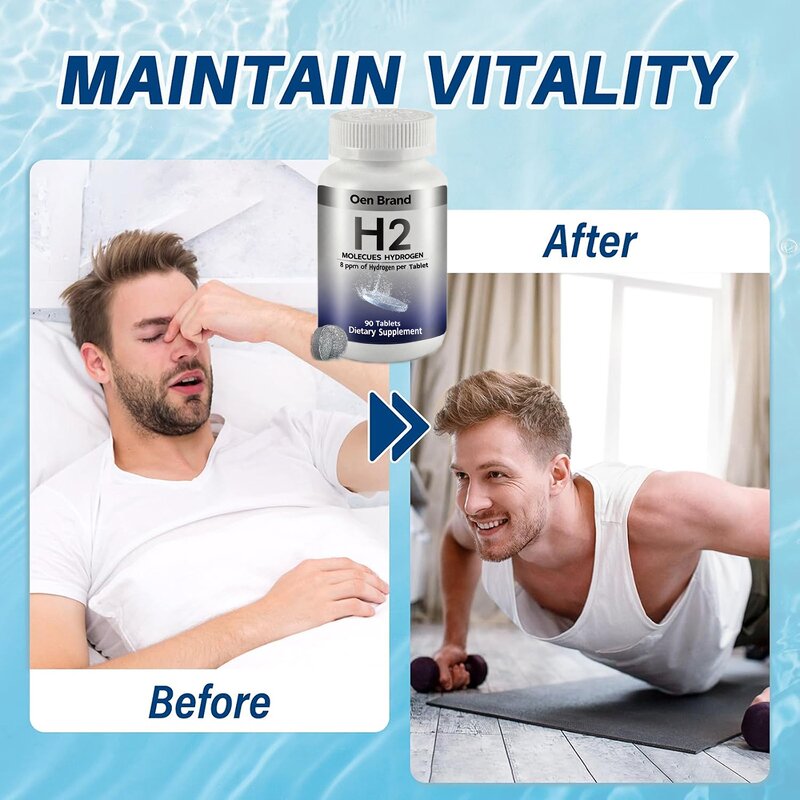 Molecular Hydrogen Tablet Manufacturer - Vitadiscovery Custom Flavors 8ppm H2 Water