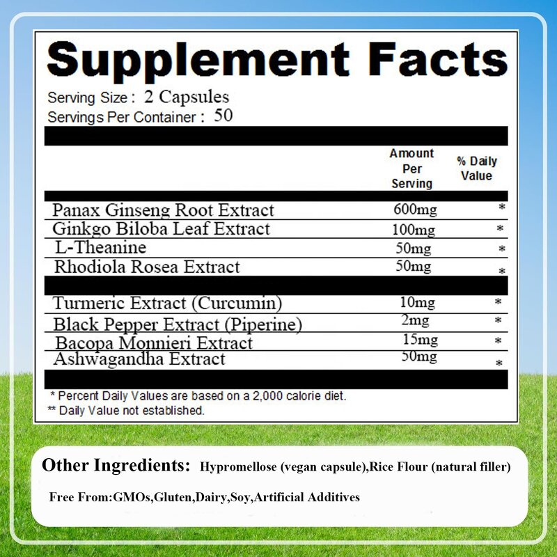 Veggie Superfood Capsules Manufacturer - Vigoworld with Panax Ginseng Ginkgo Biloba