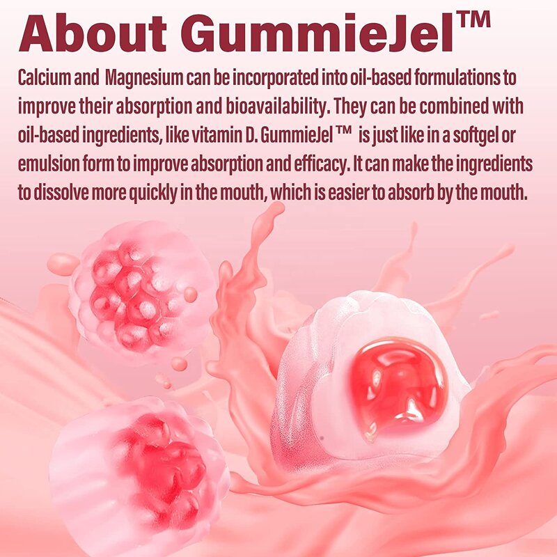 Magnesium Calcium Zinc Gummies Manufacturer - Vigo Sugar Free with Algae Calcium B Complex