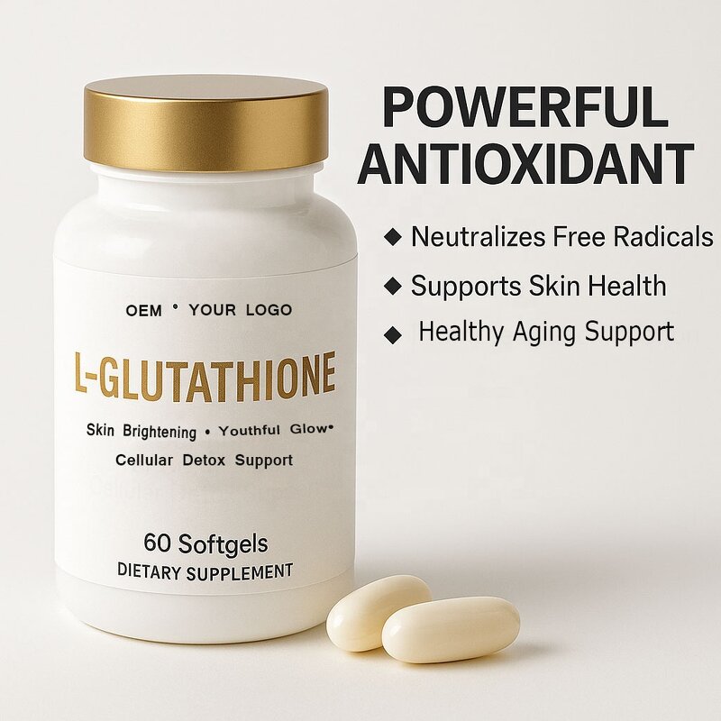 L-Glutathione Capsule Manufacturer - Skin Whitening with Vitamin C Collagen