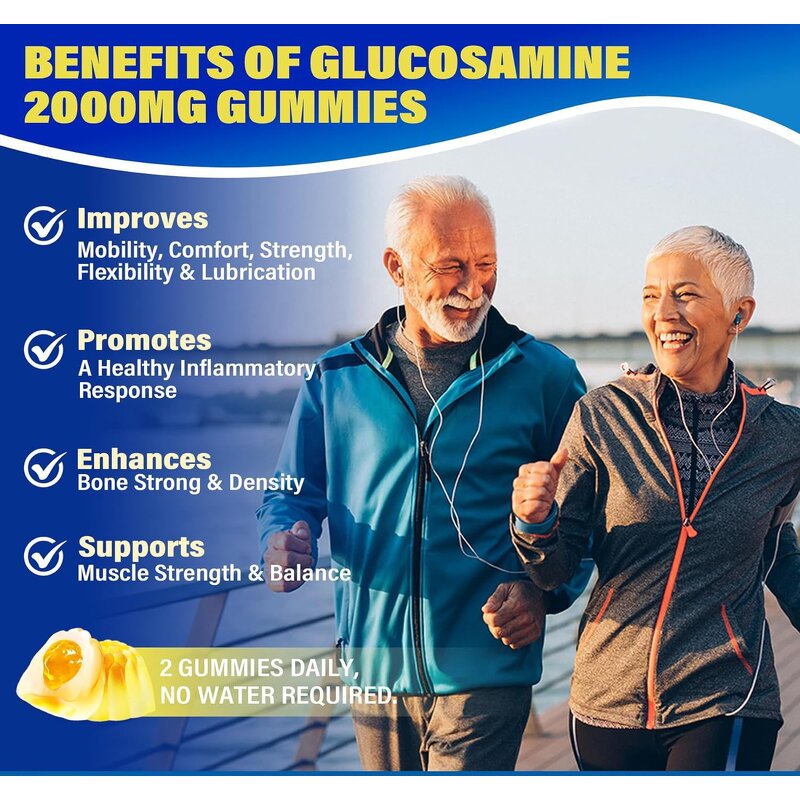 Joint Support Gummies Manufacturer - Vegan Center Filled with Glucosamine Chondroitin MSM
