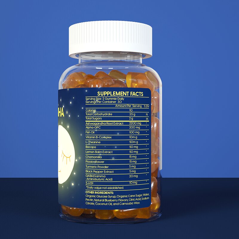 Ashwagandha Gummies Manufacturer - Sugar-Free Root Extract for Mood Improvement