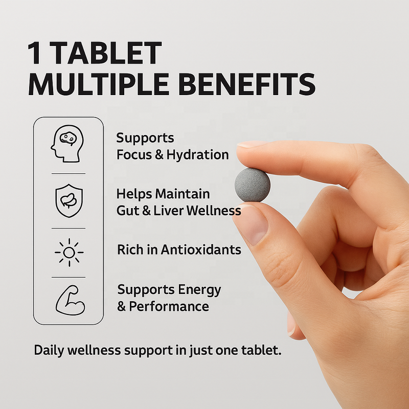 Hydrogen Tablets Manufacturer - Vigoworld Magnesium Based Effervescent for Brain Focus
