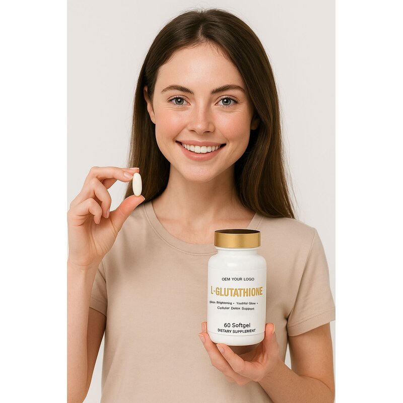 L-Glutathione Capsule Manufacturer - Skin Whitening with Vitamin C Collagen