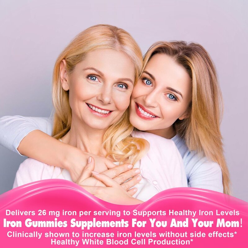 Iron Gummies Manufacturer - OEM/ODM with Vitamin C B12 Folate & Beetroot