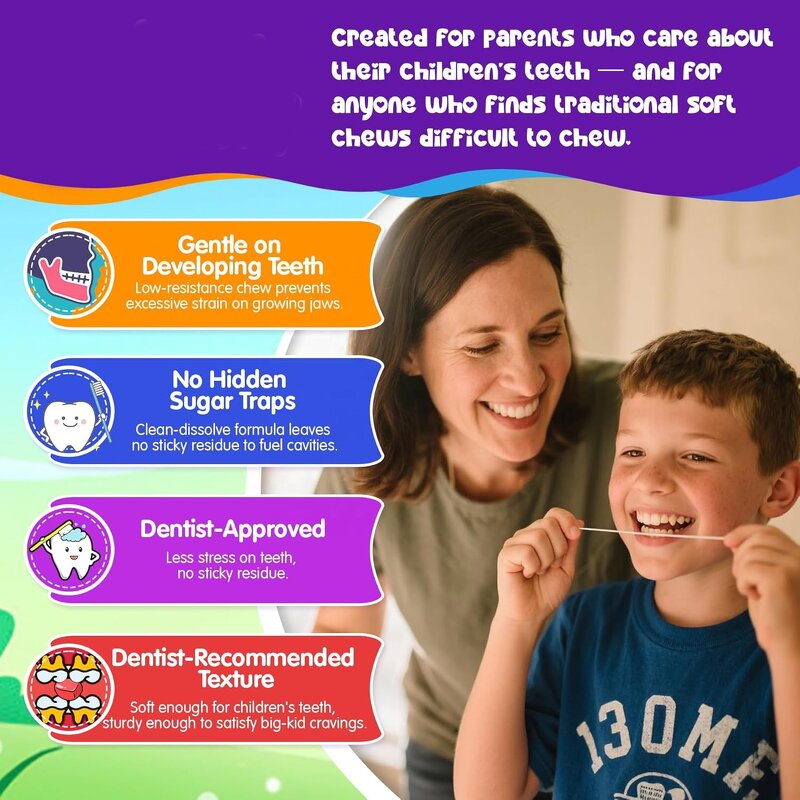 Kids Calcium Soft Chews Manufacturer - Sugar Free with D3 K2 Lion's Mane Omega 3