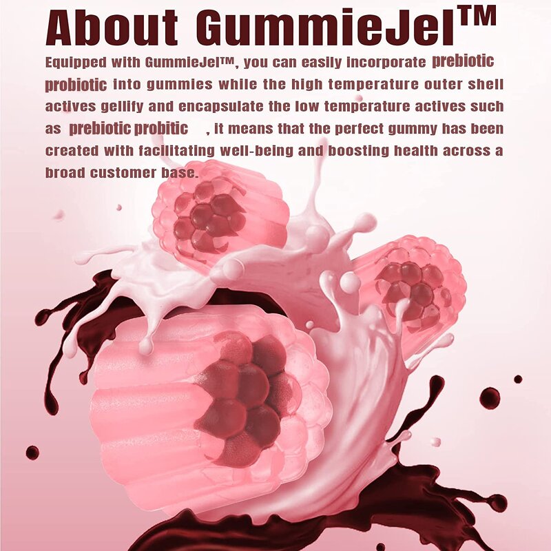 Prebiotic Probiotic Gummies Manufacturer - Vegan 5 Billion CFU for Gut Health