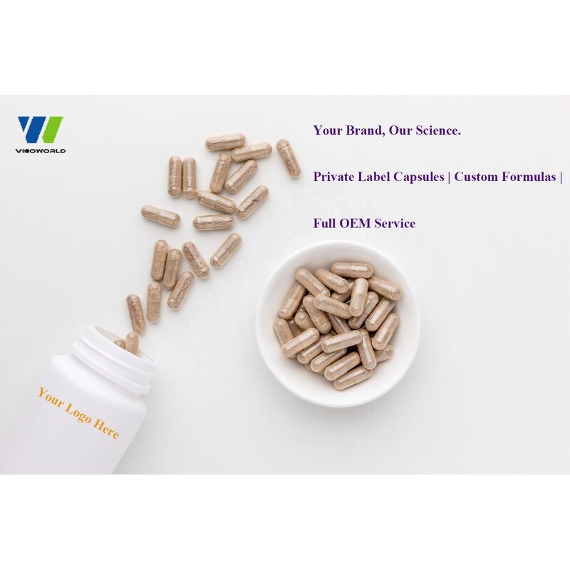 Veggie Superfood Capsules Manufacturer - Vigoworld with Panax Ginseng Ginkgo Biloba