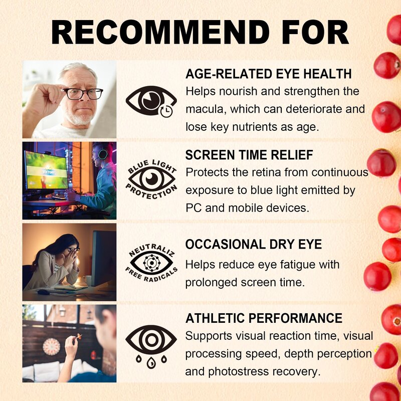 Lutein Gummies Manufacturer - Sugar Free 25mg for Eye Health