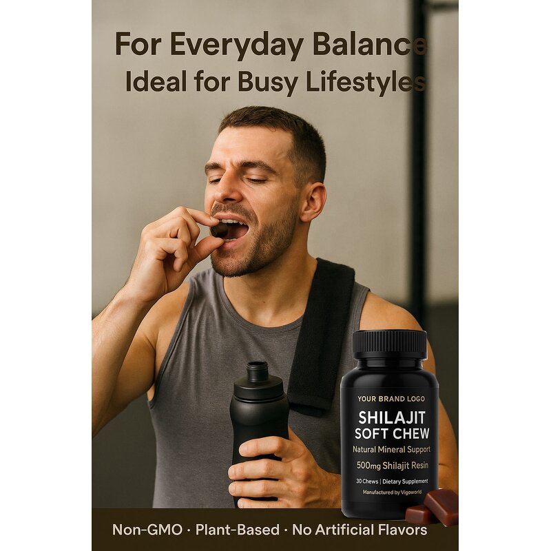 Shilajit Taffy Soft Chews Manufacturer - Himalayan for Energy Immune Focus 30 Count