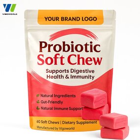 Probiotic Soft Chews Manufacturer - Vigoworld OEM Private Label for Digestive Support