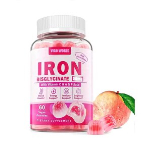 Iron Liquid Filled Gummies Manufacturer - OEM Essential Mineral for Women's Energy