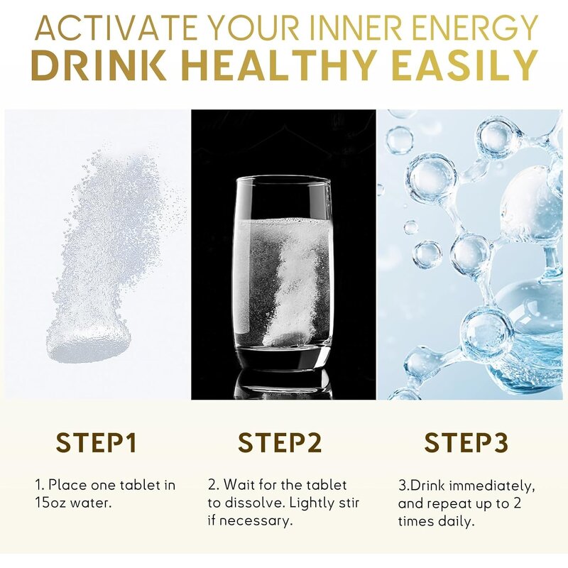 Molecular Hydrogen Tablets Manufacturer - Vigo OEM H2 8 PPM for Brain & Energy