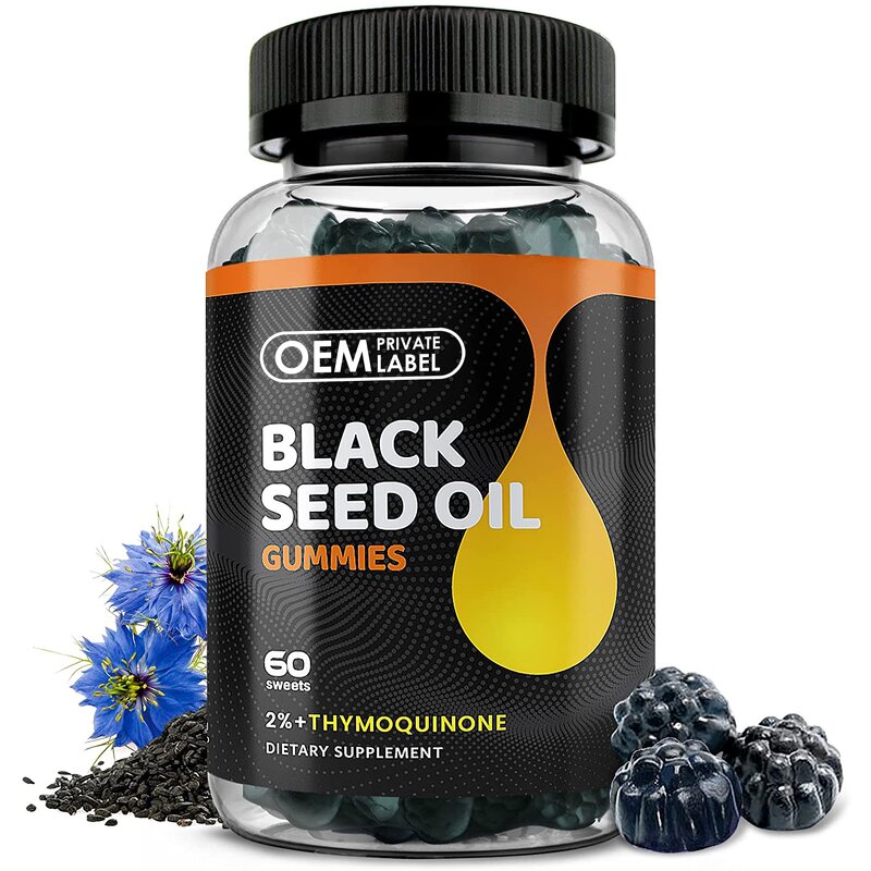 Black Seed Oil Gummies Manufacturer - With Honey for Hair Growth & Immune Support