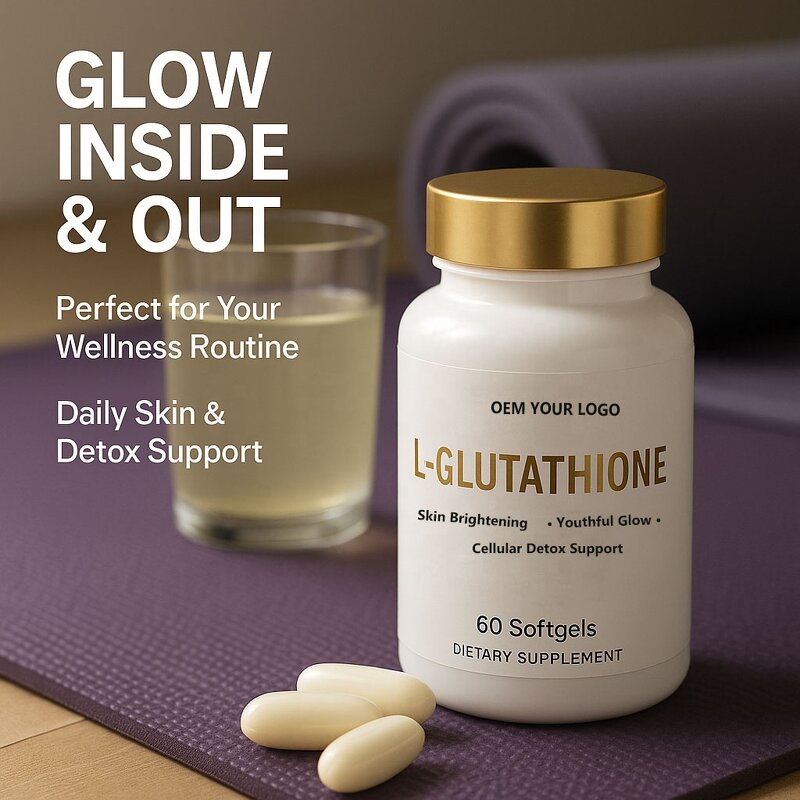 L-Glutathione Capsule Manufacturer - Skin Whitening with Vitamin C Collagen