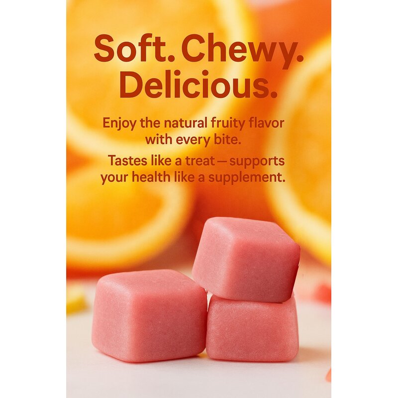 Women's Multivitamin Soft Chews Manufacturer - Vigo OEM Complete Daily Mixed Berry