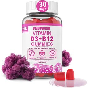 Vegan Calcium Gummies Manufacturer - with Vitamin D3 B12 for Immune & Bone Health