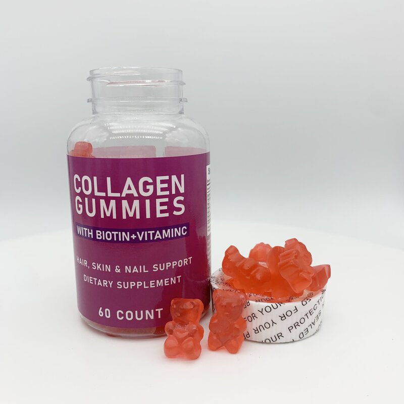 Collagen Gummies - Manufacturer ODM/OEM 3days Customist Hair Skin Nail Glow