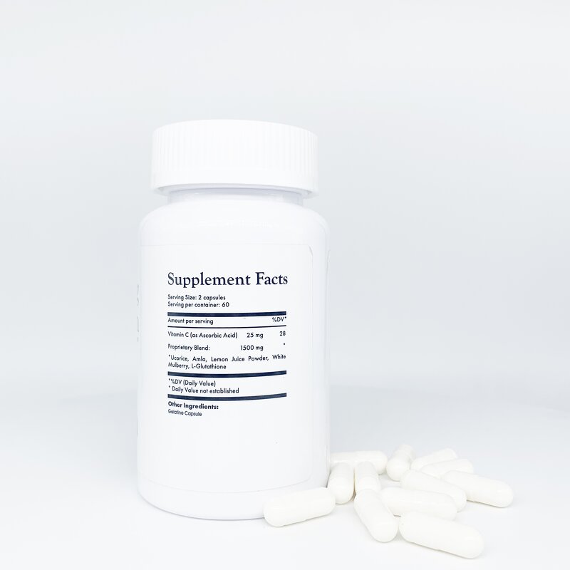 Skin Whitening Pills - Manufacturer OEM Customised 90000mg Brightening Capsules