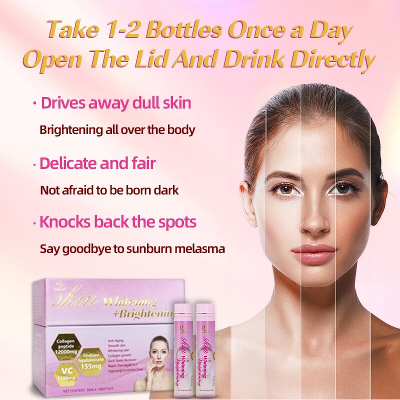 Alpha Arbutin Drink - Manufacturer OEM ODM 15 Days Skin Whitening Collagen