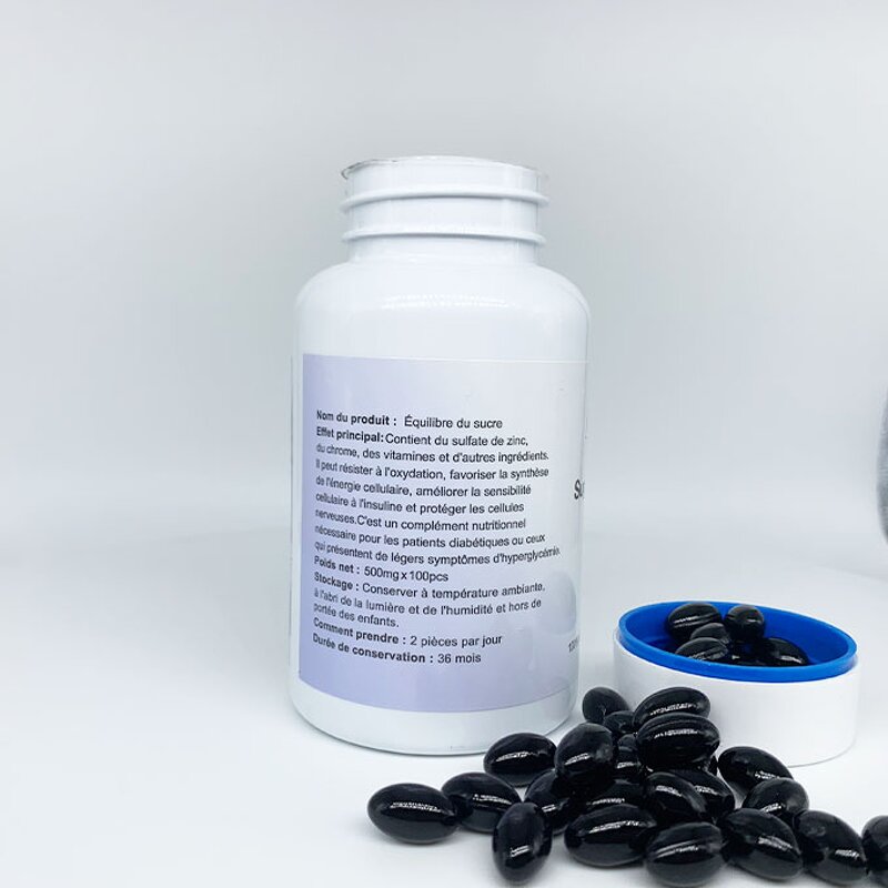 Blood Sugar Tablet - Manufacturer Herbal Middle-aged Elderly Adults 100 Softgels