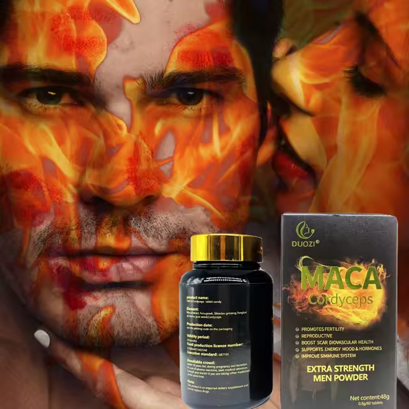 Men Power Tablet - Manufacturer OEM Duozi extra Strength Aguaje Maca Cordyceps