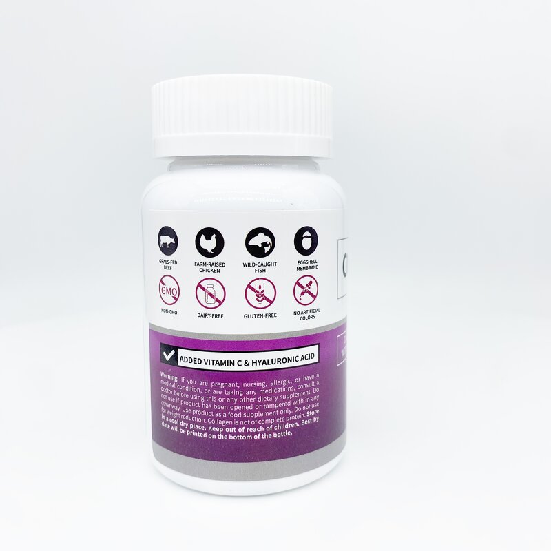 Vegan Collagen Capsules - Manufacturer OEM Halal Whitening Biotin Vitamin C