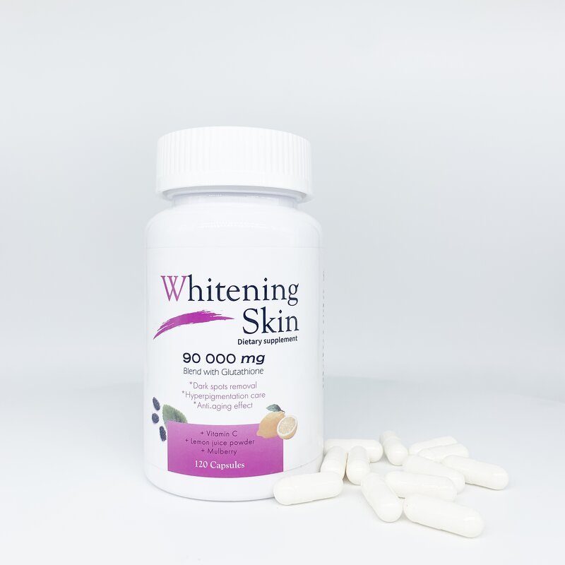 Skin Whitening Pills - Manufacturer OEM Customised 90000mg Brightening Capsules