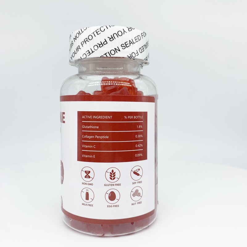 Gluta Collagen Gummies - Manufacturer OEM 3 Days Sample Whitening Skin Glow