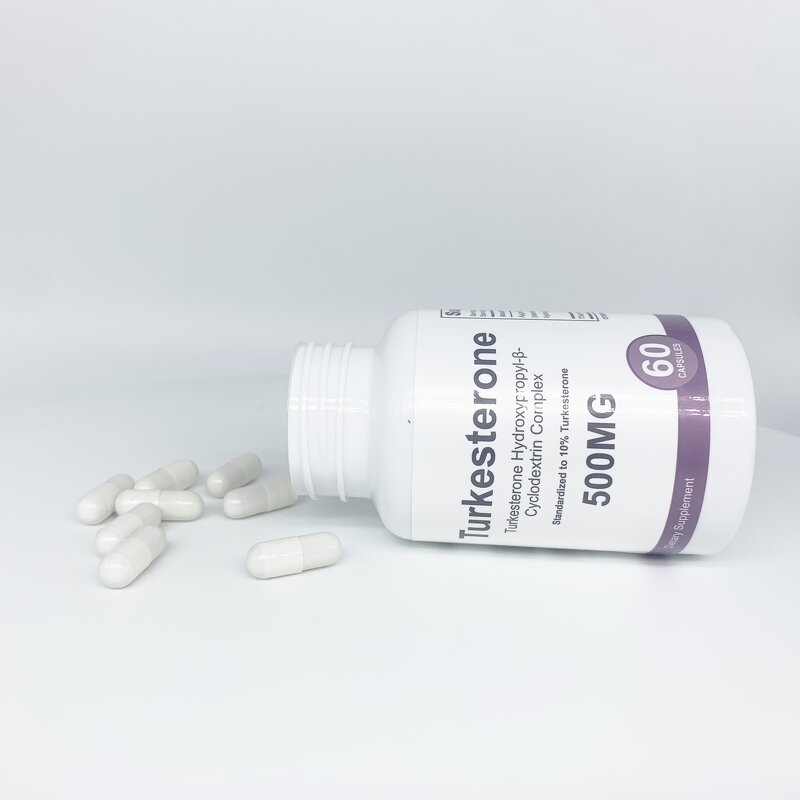 Turkesterone Capsules - Manufacturer ODM OEM 60pcs 500mg Organic MACA