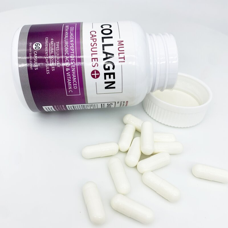 Vegan Collagen Capsules - Manufacturer OEM Halal Whitening Biotin Vitamin C