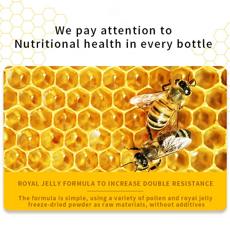 Ginseng Royal Jelly Capsules - Manufacturer OEM Flower Essence Natural Brew Skin