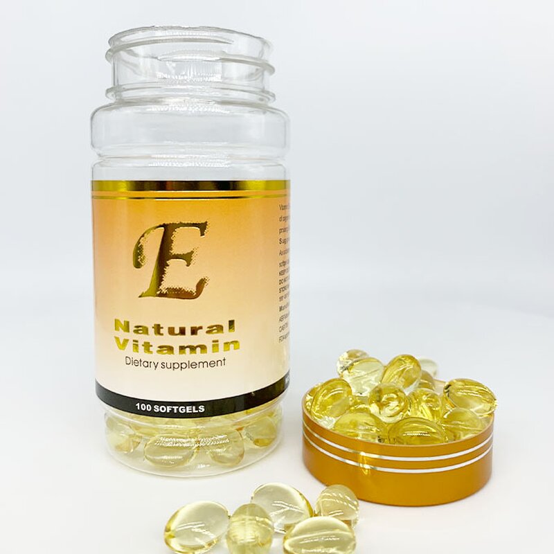 Vitamin E Softgel - Manufacturer OEM Natural Teenagers Hair Growth Not Pregnant