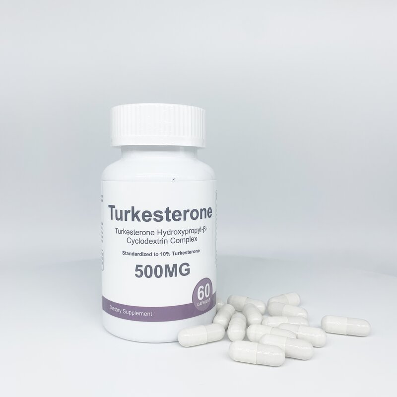 Turkesterone Capsules - Manufacturer ODM OEM 60pcs 500mg Organic MACA