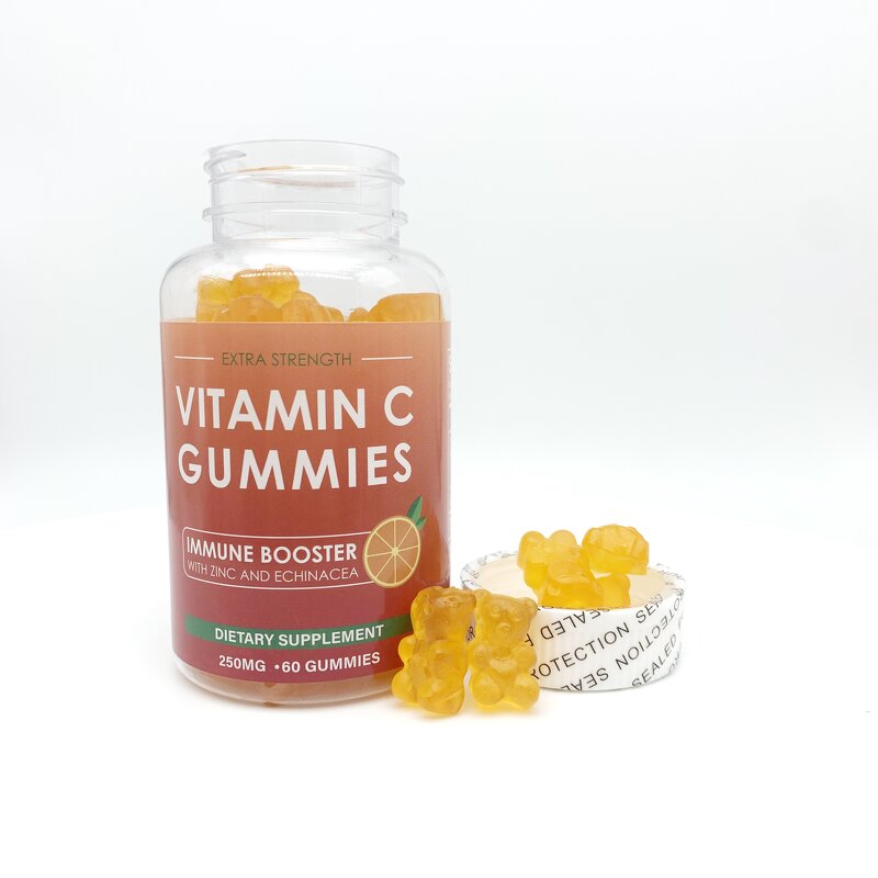 Vitamin C Gummies - Manufacturer OEM Samples 250mg 2000mg Vitamin Supplement