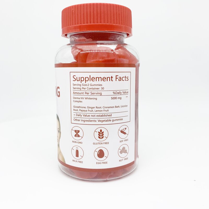 Collagen Gummies - Manufacturer OEM Private Logo Vegan Hyaluronic Acid Anti-Aging