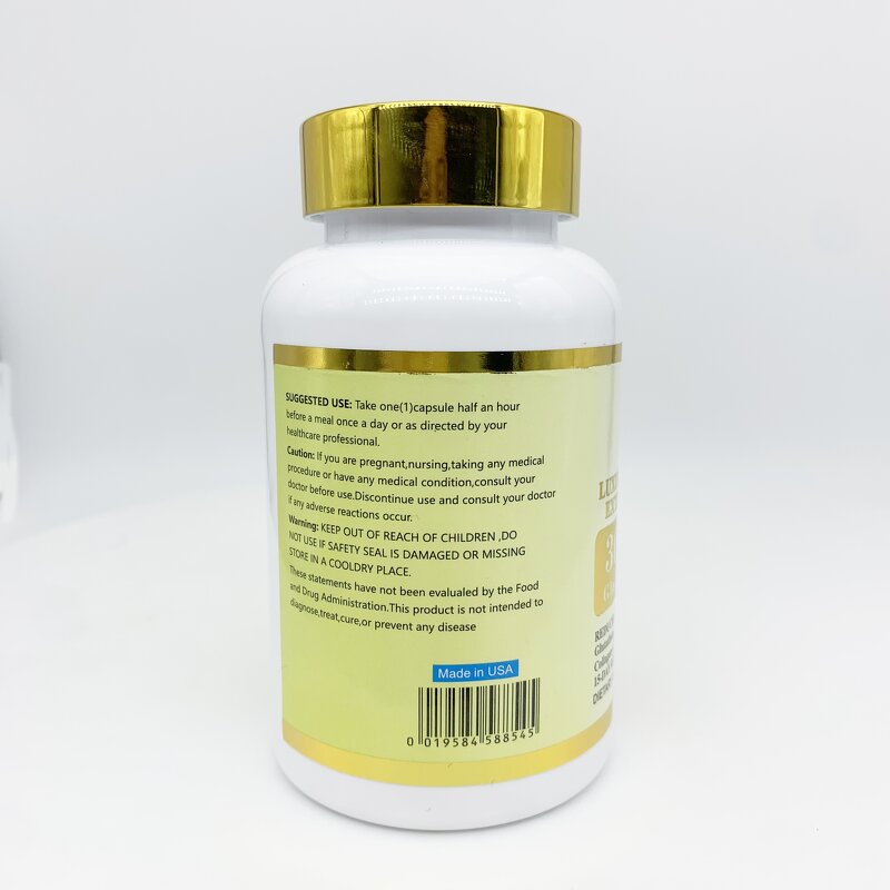 Skin Whitening Pills - Manufacturer OEM 30000mg Collagen Gluta Luxury Capsules