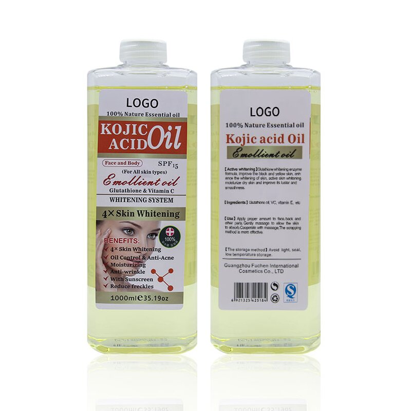 Kojic Acid Oil - Manufacturer Natrual 1000ml Vitamin c Skin Whitening Private Label
