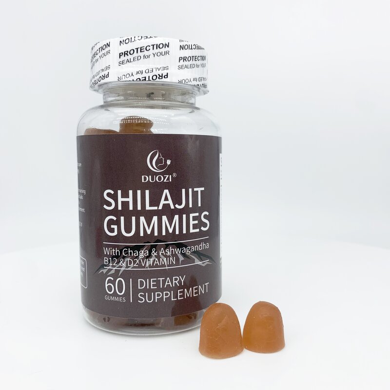 Shilajit Gummies - Manufacturer OEM Duozi Energy Immune Healthy Aging Extract