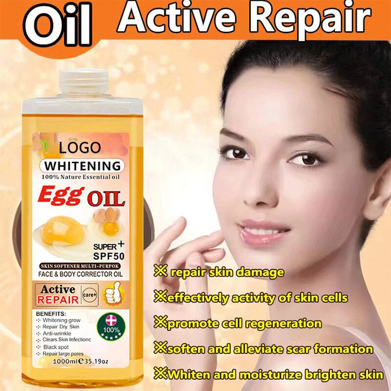 VC Oil - Manufacturer Private Label 1000ml Skin Lightening Anti-Aging Moisturizing