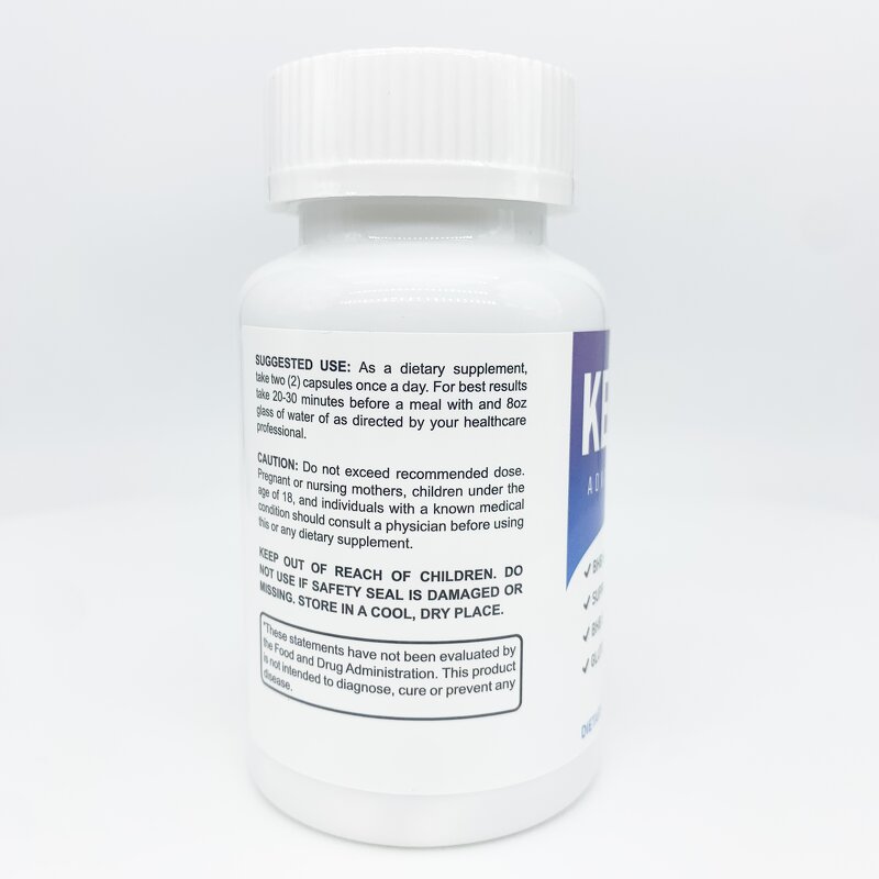 BHB Capsule - Manufacturer OEM Candy Gluten Free Support Pills Food Spplement