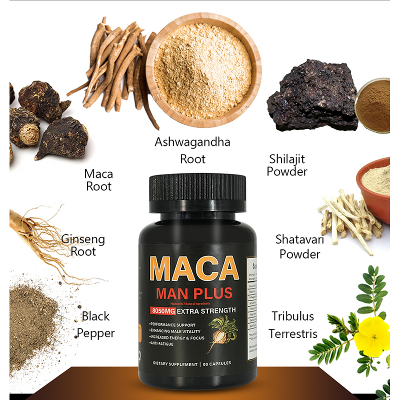 Black Maca Extract Capsules Manufacturer - Custom Private Labels