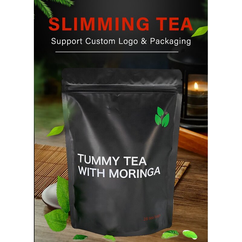 Slim Tummy Tea Manufacturer - OEM Moringa Herbal Low-Carb Fat Burner