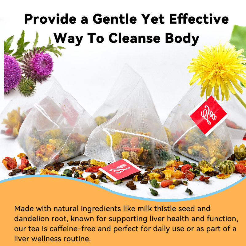 Liver Cleanse Tea Manufacturer - Organic 21-Day Herbal Blend