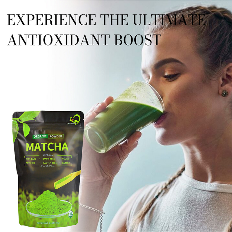 Matcha Green Tea Powder Manufacturer - Hot Selling 100% Organic Private Label