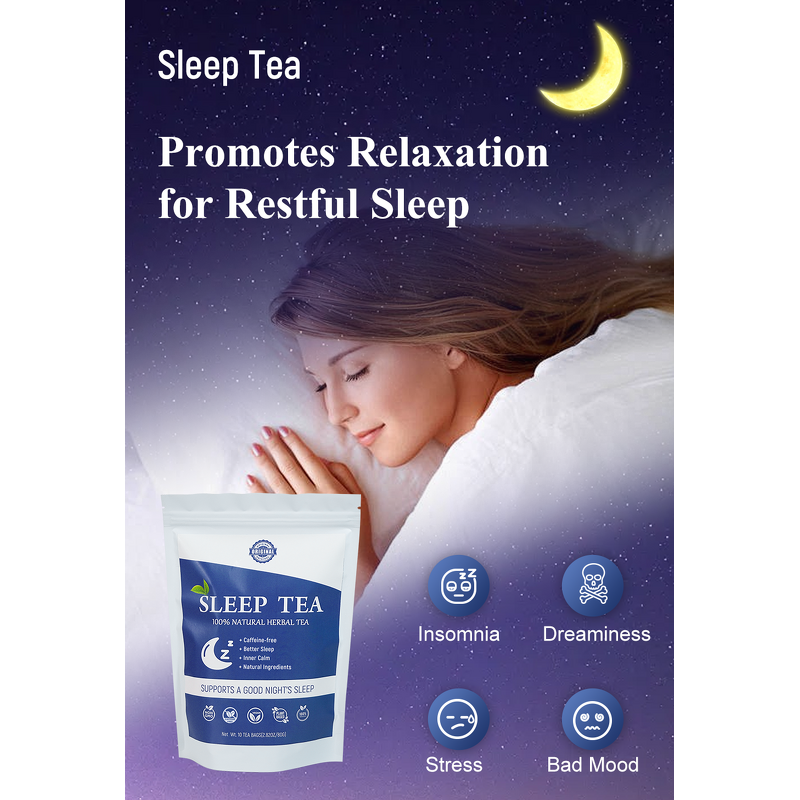 Female Sleeping Tea Manufacturer - Natural Organic Herbal Night Tea