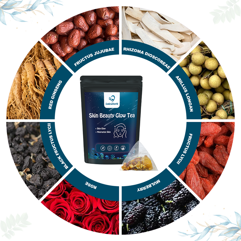 Skin Whitening Tea Manufacturer - Glow Lightening Detox with Collagen