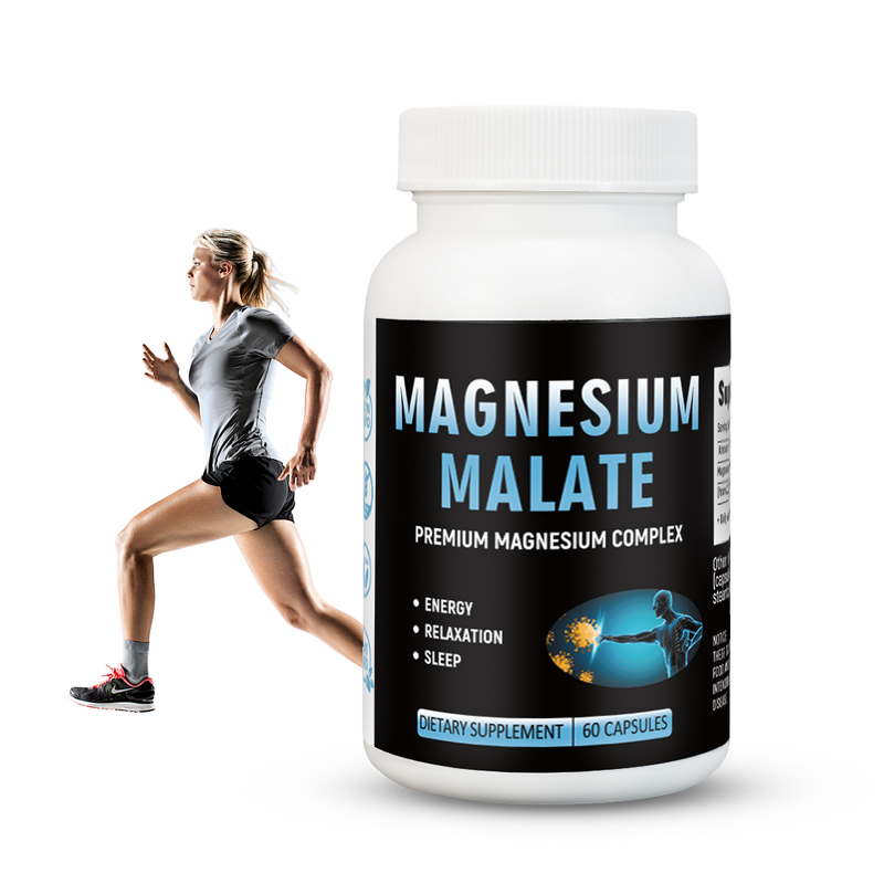 Magnesium Supplement Manufacturer - 500mg 60 Capsules Vitamins