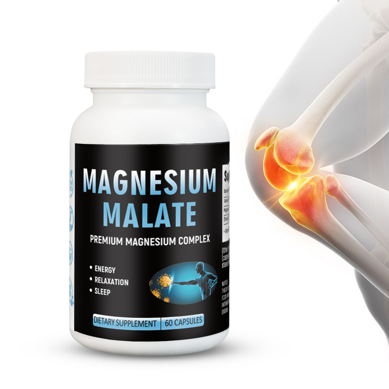 Magnesium Glycinate Capsules Manufacturer - 60 Capsules 500mg